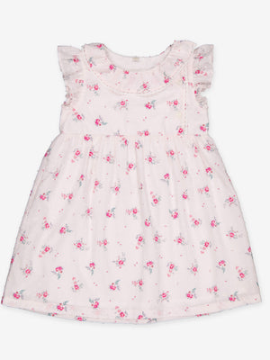 Aubepine Pink Flower Dress