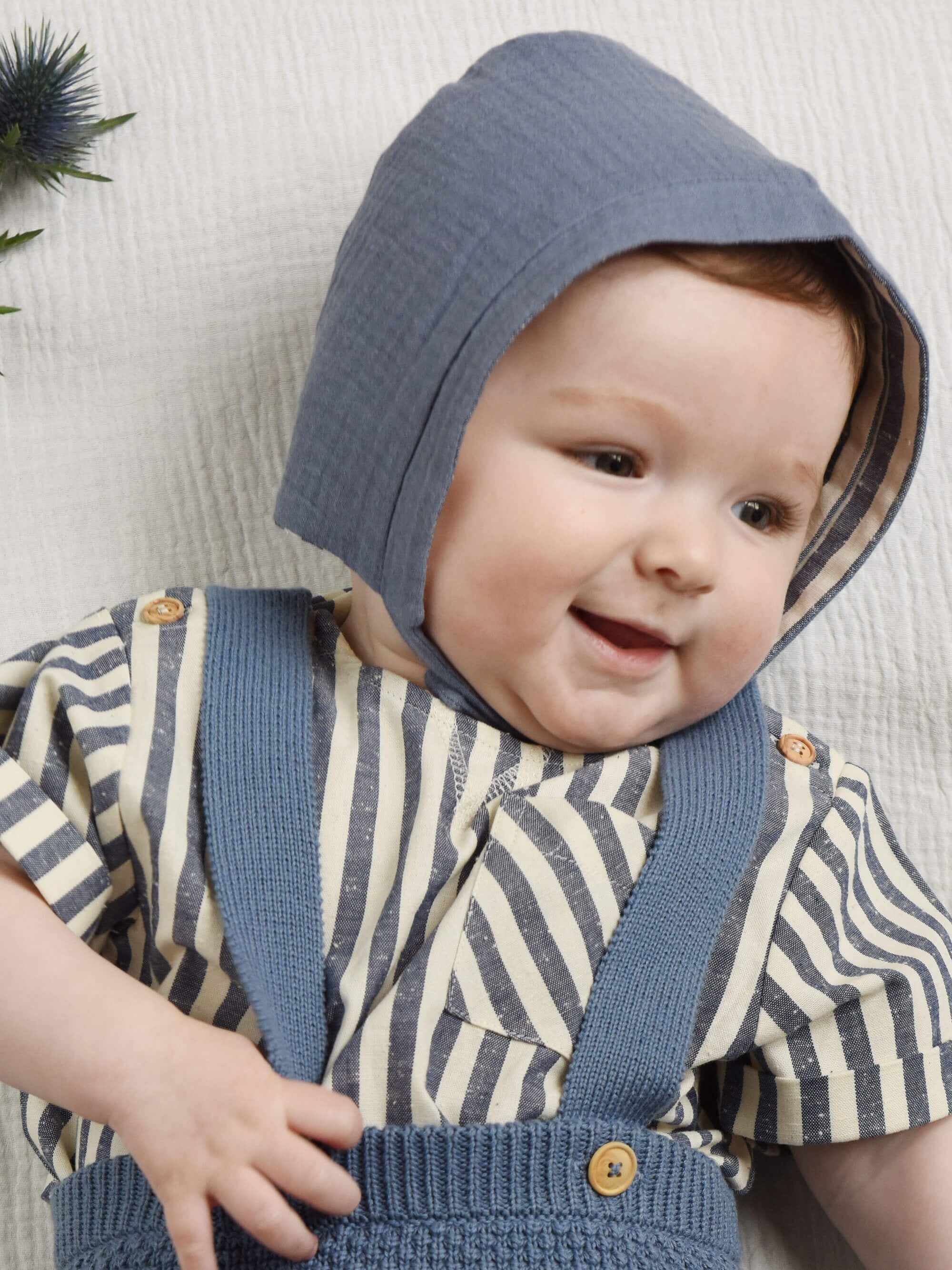 Bonnet bébé / enfant PETIT LOUP 100% coton bio - de 3 mois à 6 ans - 99090